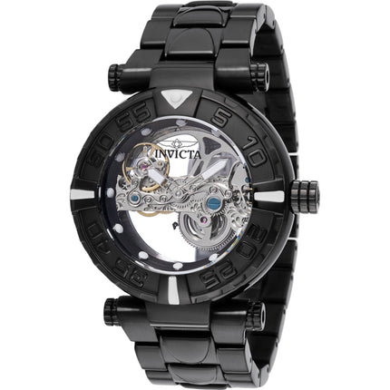 Invicta Men's Watch - Subaqua Automatic Black Ghost Bridge Dial Bracelet | 49507 ,