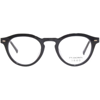 1880 Morel Men's Eyeglasses - Black Acetate Round Shape Full Rim Frame | 60123M ND01 ,