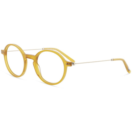 1880 Morel Unisex Eyeglasses - Yellow Acetate Round Shape Full Rim Frame | 60144M DD05 ,