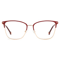 Carolina Herrera Women's Eyeglasses - Burgundy Copper Gold Full Rim | CH 0040 0YK9 ,