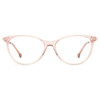 Carolina Herrera Women's Eyeglasses - Nude Metal Cat Eye Full Rim Frame | CH 0043 0FWM ,