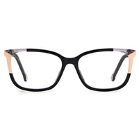Carolina Herrera Women's Eyeglasses - Black Nude Plastic Full Rim Frame | CH 0055 0KDX ,