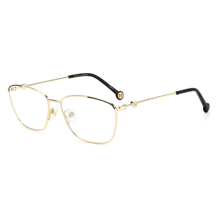 Carolina Herrera Women's Eyeglasses - Gold Black Rectangular Frame | CH 0060 0RHL ,