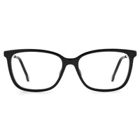 Carolina Herrera Women's Eyeglasses - Black Metal/Plastic Square Frame | CH 0072 0807 ,