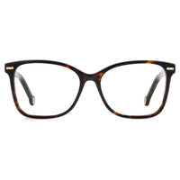 Carolina Herrera Women's Eyeglasses - Havana Red Cat Eye Full Rim | HER 0108 0O63 ,