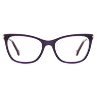 Carolina Herrera Women's Eyeglasses - Violet Glitter Full Rim Frame | HER 0151 0YHP ,