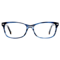 Carolina Herrera Women's Eyeglasses - Blue Horn Acetate Cat Eye Frame | HER 0160 038I ,