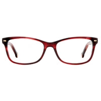 Carolina Herrera Women's Eyeglasses - Burgundy Horn Full Rim Frame | HER 0160 0K4G ,