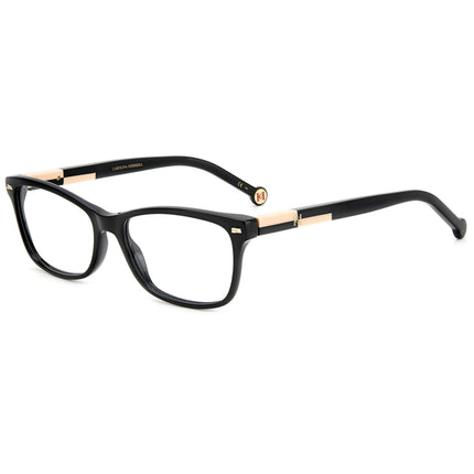 Carolina Herrera Women's Eyeglasses - Black Nude Cat Eye Full Rim | HER 0160 0KDX ,