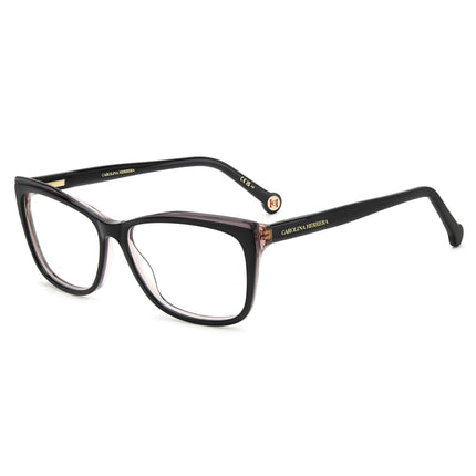 Carolina Herrera Women's Eyeglasses - Black Nude Cat Eye Full Rim | HER 0208 0KDX ,