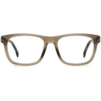 Carrera Unisex Eyeglasses - Beige Plastic Square Full Rim Frame Demo Lens | 249 010A ,