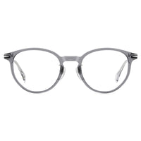 David Beckham Men's Eyeglasses - Grey Silver Acetate/Metal Round | DB 1149/G 09RQ ,
