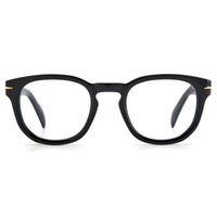 David Beckham Men's Eyeglasses - Black Plastic Square Full Rim Frame | DB 7050/BB 807 ,