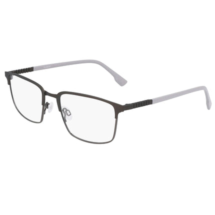 Flexon Men's Eyeglasses - Matte Moss Metal Rectangular Full Rim Frame | E1128 310 ,