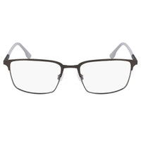 Flexon Men's Eyeglasses - Matte Moss Metal Rectangular Full Rim Frame | E1128 310 ,