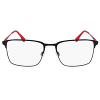 Flexon Men's Eyeglasses - Matte Black Square Full Rim Frame Demo Lens | E1131 002 ,