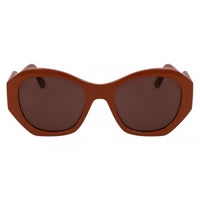 Karl Lagerfeld Women's Sunglasses - Brown Plastic Cat Eye Full Rim Frame | KL6146S 200 ,