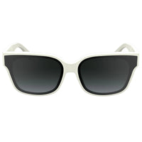 Karl Lagerfeld Women's Sunglasses - White Acetate Square Full Rim Frame | KL6161S 105 ,