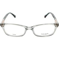 Kate Spade Women's Eyeglasses - Green Metal/Plastic Rectangular Frame | Laurel 01ED ,
