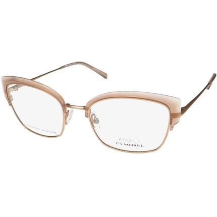 Koali Morel Women's Eyeglasses - Beige Acetate/Metal Full Rim | Camelia 20069K MP15 ,