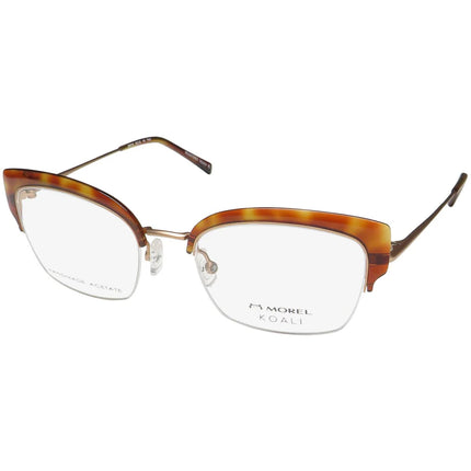 Koali Morel Women's Eyeglasses - Tortoise/Gold Cat Eye Frame | Camelia 20071K TM21 ,