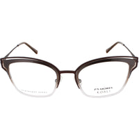 Koali Morel Women's Eyeglasses - Brown Metal Cat Eye Half Rim | Canna 20083K MM11 ,