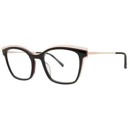 Koali Morel Women's Eyeglasses - Black Acetate Cat Eye Frame | Pampa 2 20085K NP06 ,