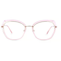 Koali Morel Women's Eyeglasses - Pink Acetate Butterfly Frame | Liliana 20098K PD07 ,