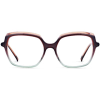 Koali Morel Women's Eyeglasses - Violet/Orange Acetate Frame | Alysse 20138K PV11 ,