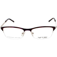 Lightec Morel Women's Eyeglasses - Plum Metal Cat Eye Frame | Omicron 2 30032L PD05 ,