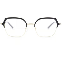 Lightec Morel Women's Eyeglasses - Black/Gold Metal Frame | Omicron 36 30199L ND05 ,