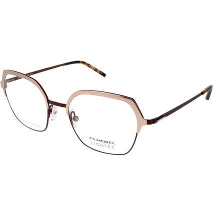 Lightec Morel Women's Eyeglasses - Dark Red Full Rim Frame | Omicron 36 30199L RP06 ,