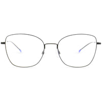 Lightec Morel Women's Eyeglasses - Black Metal Butterfly | Omicron 32 30205L NP11 ,