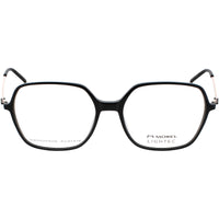 Lightec Morel Women's Eyeglasses - Black Square Full Rim | Omicron 40 30223L NP06 ,