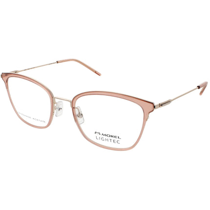 Lightec Morel Women's Eyeglasses - Pink Square Full Rim Frame | Omicron 44 30235L PD04 ,