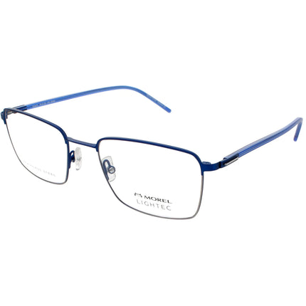 Lightec Morel Men's Eyeglasses - Blue/Grey Full Rim Frame | Omicron 47 30247L BG08 ,