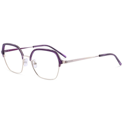 Lightec Morel Women's Eyeglasses - Purple Geometric Frame | Omicron 52 30283L VD06 ,