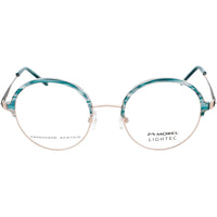 Lightec Morel Women's Eyeglasses - Green/Rose Gold Frame | OMICRON 49 30285L BP12 ,