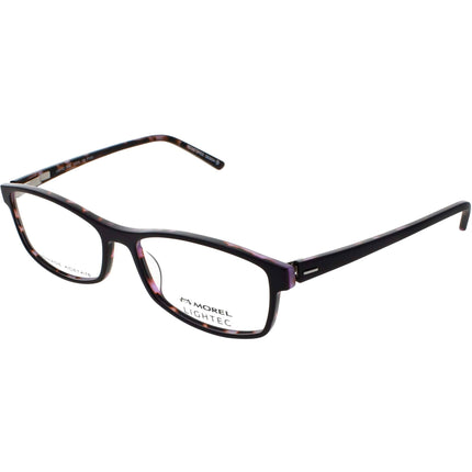 Lightec Morel Women's Eyeglasses - Dark Tortoise Acetate Frame | ALPHA 51 7669L PT013 ,