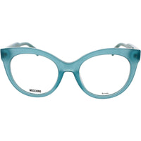 Moschino Women's Eyeglasses - Green Acetate Full Rim Cat Eye Frame | MOS 613 01ED ,
