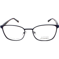 Nomad Morel Women's Eyeglasses - Blue/Purple Metal Cat Eye Frame | 40047N BP08 ,