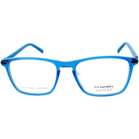 Nomad Morel Men's Eyeglasses - Blue/Black Acetate Full Rim Oval Frame | 40107N BN05 ,