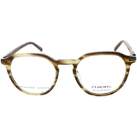 Nomad Morel Men's Eyeglasses - Green/Grey Metal Full Rim Oval Frame | 40123N TG06 ,