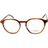 Nomad Morel Men's Eyeglasses - Brown/Orange Acetate Oval Frame | 40123N TO05 ,