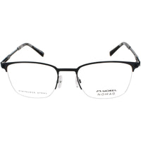 Nomad Morel Men's Eyeglasses - Grey/Black Metal Rectangular Frame | 40143N SP03 ,