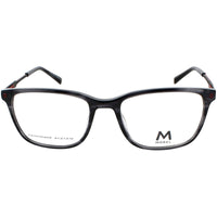 Nomad Morel Men's Eyeglasses - Grey/Rouge Acetate Rectangular Frame | 40197N GR12 ,