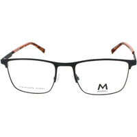 Nomad Morel Men's Eyeglasses - Grey Metal Full Rim Rectangular Frame | 40226N SP02 ,