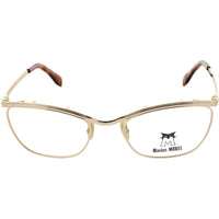 Originale Morel Women's Eyeglasses - Gold Metal Full Rim Oval Frame | 90025C DD04 ,