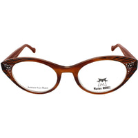 Originale Morel Women's Eyeglasses - Brown/Black Full Rim Cat Eye Frame | 90031C MD17 ,
