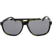 Philipp Plein Men's Sunglasses - Green Havana Full Rim Navigator Frame | SPP046M 92IX ,